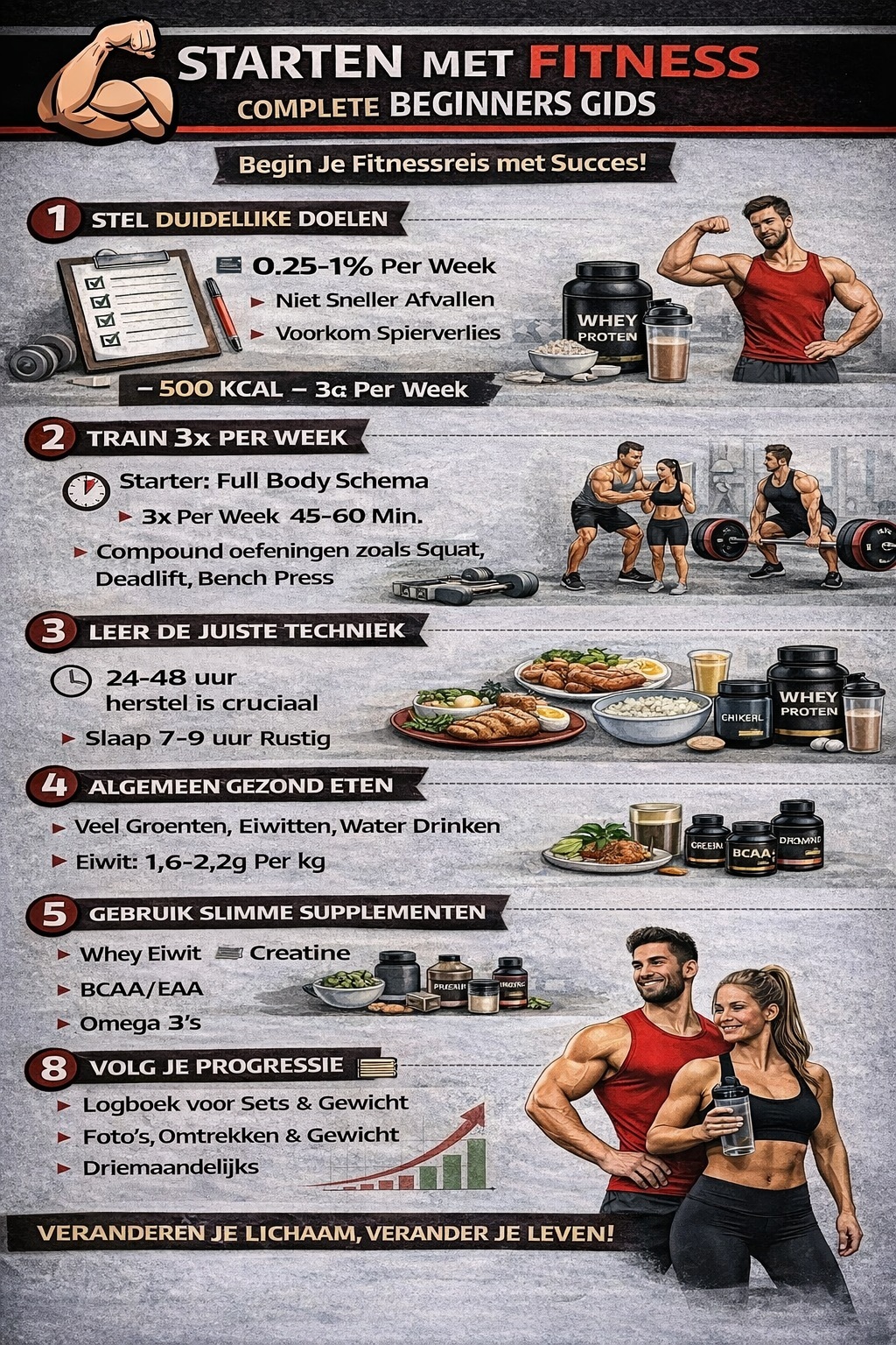 Starten met fitness: complete beginners guide